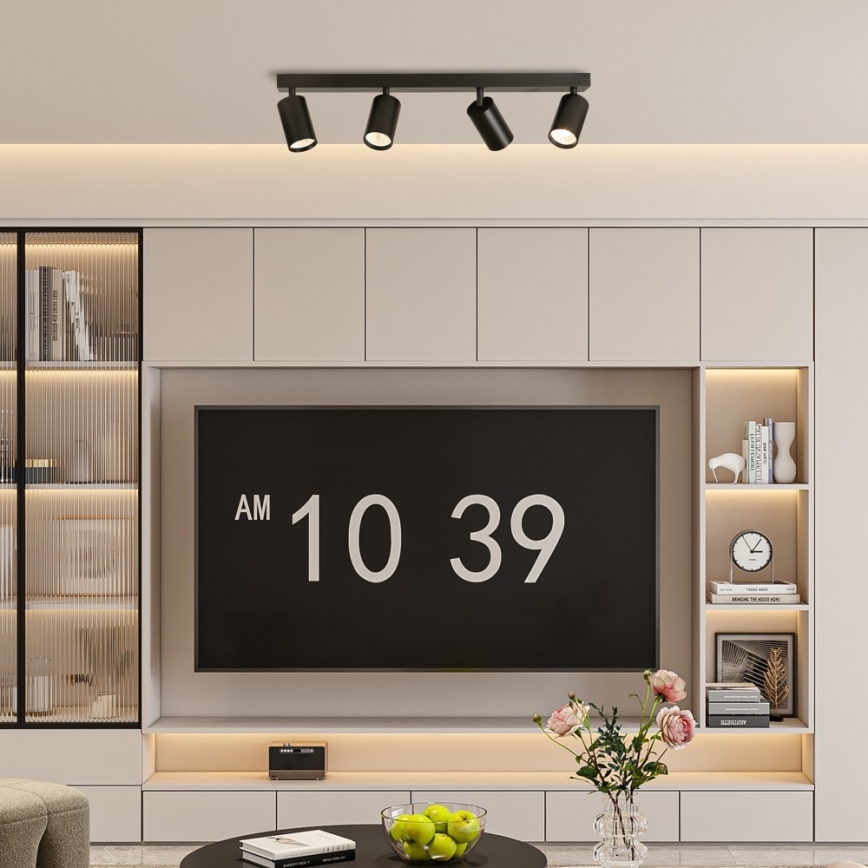 Immax NEO 07264W - LED RGB+CCT Aptumšojams starmetis NEO LITE PUNTO 4xGU10/6W/230V Wi-Fi Tuya