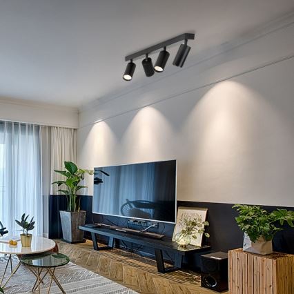 Immax NEO 07264W - LED RGB+CCT Aptumšojams starmetis NEO LITE PUNTO 4xGU10/6W/230V Wi-Fi Tuya