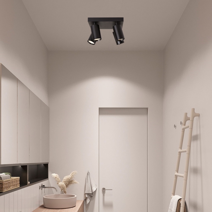 Immax NEO 07266W - LED RGB+CCT Aptumšojams starmetis NEO LITE PUNTO 4xGU10/6W/230V Wi-Fi Tuya
