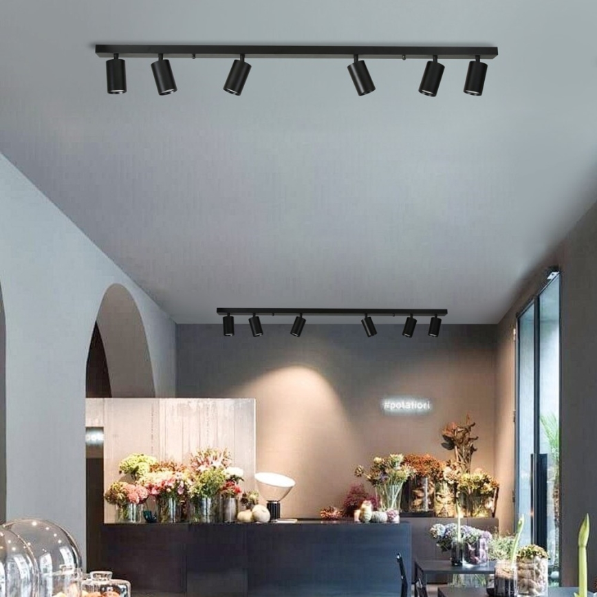 Immax NEO 07268W - LED RGB+CCT Aptumšojams starmetis NEO LITE PUNTO 6xGU10/6W/230V Wi-Fi Tuya
