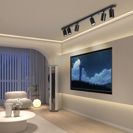 Immax NEO 07268W - LED RGB+CCT Aptumšojams starmetis NEO LITE PUNTO 6xGU10/6W/230V Wi-Fi Tuya