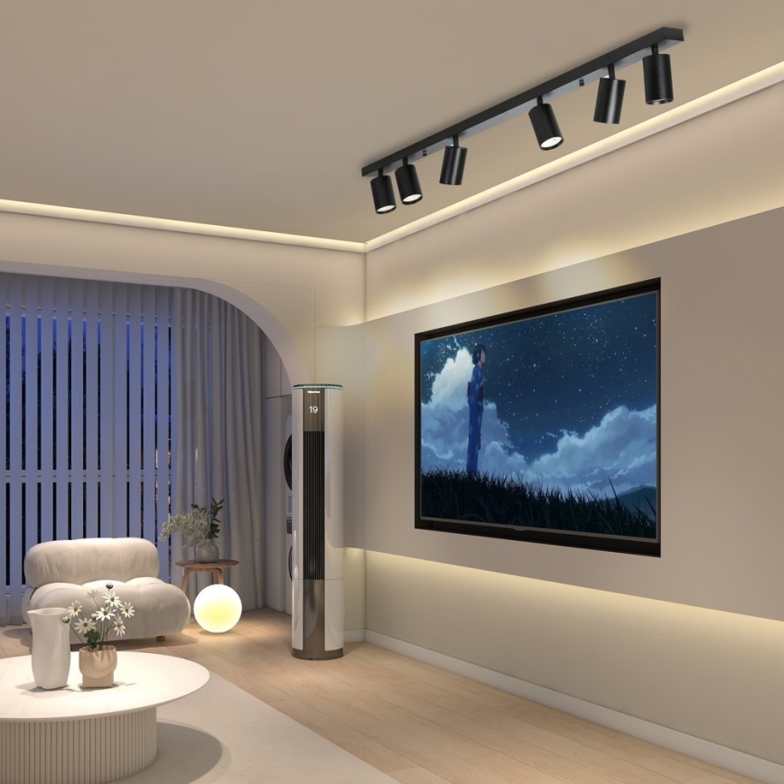 Immax NEO 07268W - LED RGB+CCT Aptumšojams starmetis NEO LITE PUNTO 6xGU10/6W/230V Wi-Fi Tuya
