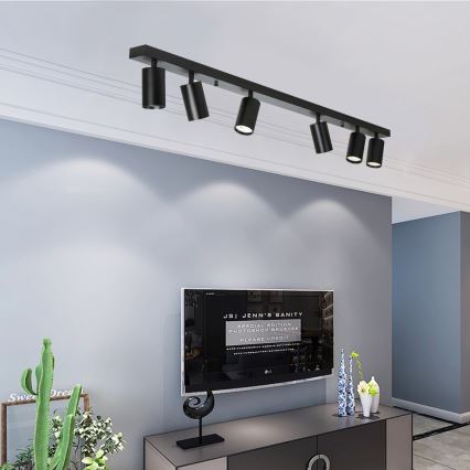 Immax NEO 07269Z - LED RGB+CCT Aptumšojams starmetis NEO PUNTO 6xGU10/4,8W/230V Tuya