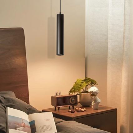 Immax NEO 07270W - LED RGB+CCT Aptumšojuma lustra ar auklu NEO LITE PUNTO 1xGU10/6W/230V Wi-Fi Tuya