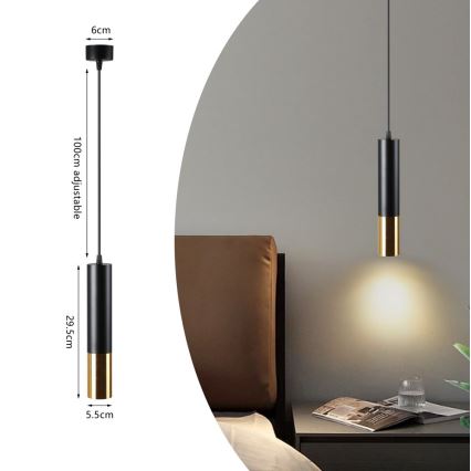 Immax NEO 07273Z - LED RGB+CCT Aptumšojuma lustra ar auklu NEO PUNTO 1xGU10/4,8W/230V Tuya