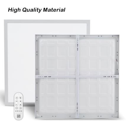 Immax NEO 07277L - LED Aptumšojama vannas istabas griestu lampa NEO LITE FRAME LED/50W/230V IP44 Wi-Fi Tuya +remote vadība balta