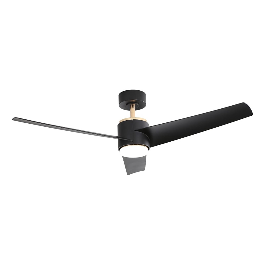 Immax NEO 07280L - LED Aptumšojams griestu ventilators BEAUTY LED/18W/230V Wi-Fi Tuya melna + tālvadības pults