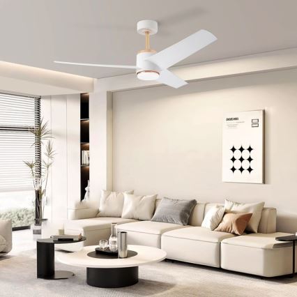Immax NEO 07281L - LED+CCT Griestu ventilators ar dimmējamu apgaismojumu BEAUTY LED/18W/230V 3000/4000/6000K Wi‑Fi Tuya + tālvadības pults
