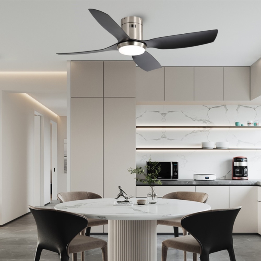 Immax NEO 07282L - LED+CCT ar regulējamu spilgtumu griestu ventilators PURE LED/24W/230V 3000/4000/6000K Wi-Fi Tuya + tālvadības pults