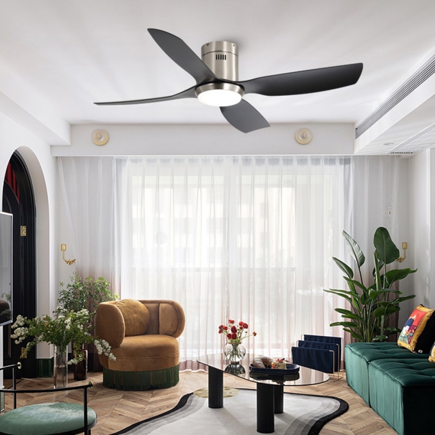 Immax NEO 07282L - LED+CCT ar regulējamu spilgtumu griestu ventilators PURE LED/24W/230V 3000/4000/6000K Wi-Fi Tuya + tālvadības pults