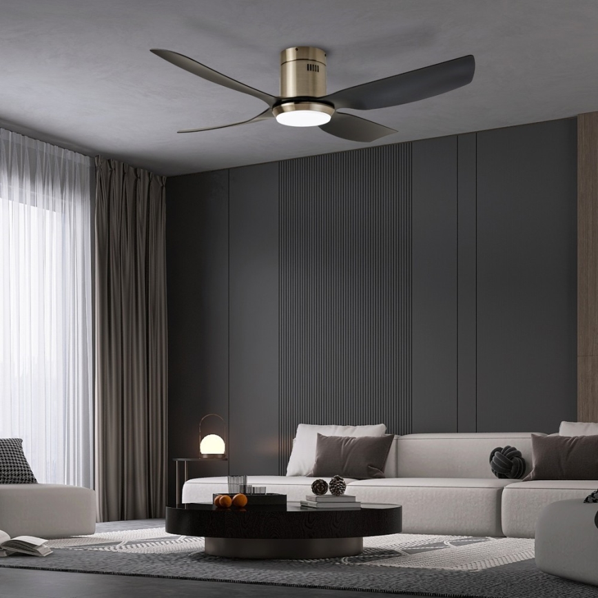 Immax NEO 07282L - LED+CCT ar regulējamu spilgtumu griestu ventilators PURE LED/24W/230V 3000/4000/6000K Wi-Fi Tuya + tālvadības pults