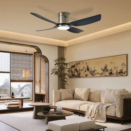 Immax NEO 07282L - LED+CCT ar regulējamu spilgtumu griestu ventilators PURE LED/24W/230V 3000/4000/6000K Wi-Fi Tuya + tālvadības pults