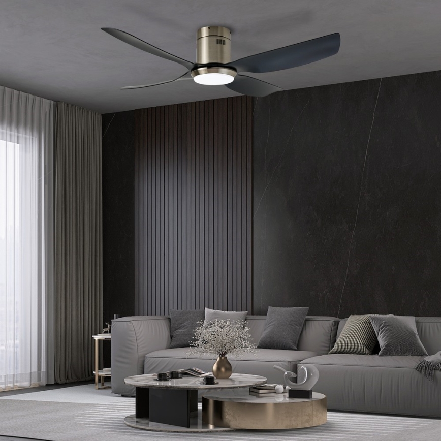 Immax NEO 07282L - LED+CCT ar regulējamu spilgtumu griestu ventilators PURE LED/24W/230V 3000/4000/6000K Wi-Fi Tuya + tālvadības pults