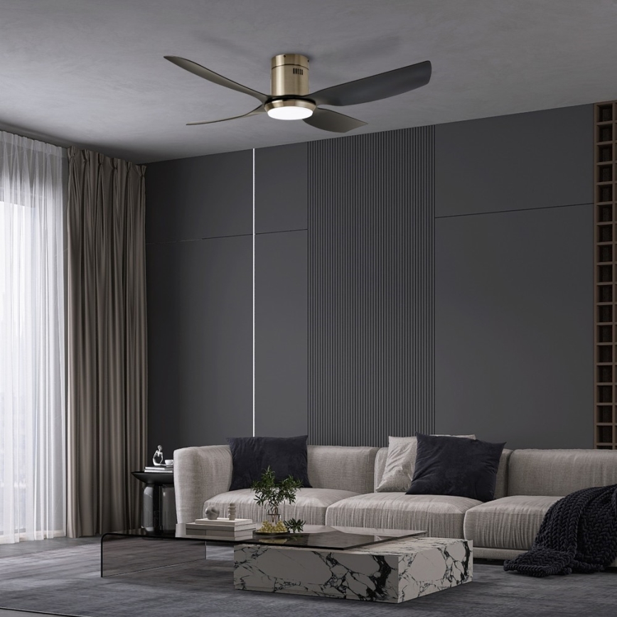 Immax NEO 07282L - LED+CCT ar regulējamu spilgtumu griestu ventilators PURE LED/24W/230V 3000/4000/6000K Wi-Fi Tuya + tālvadības pults