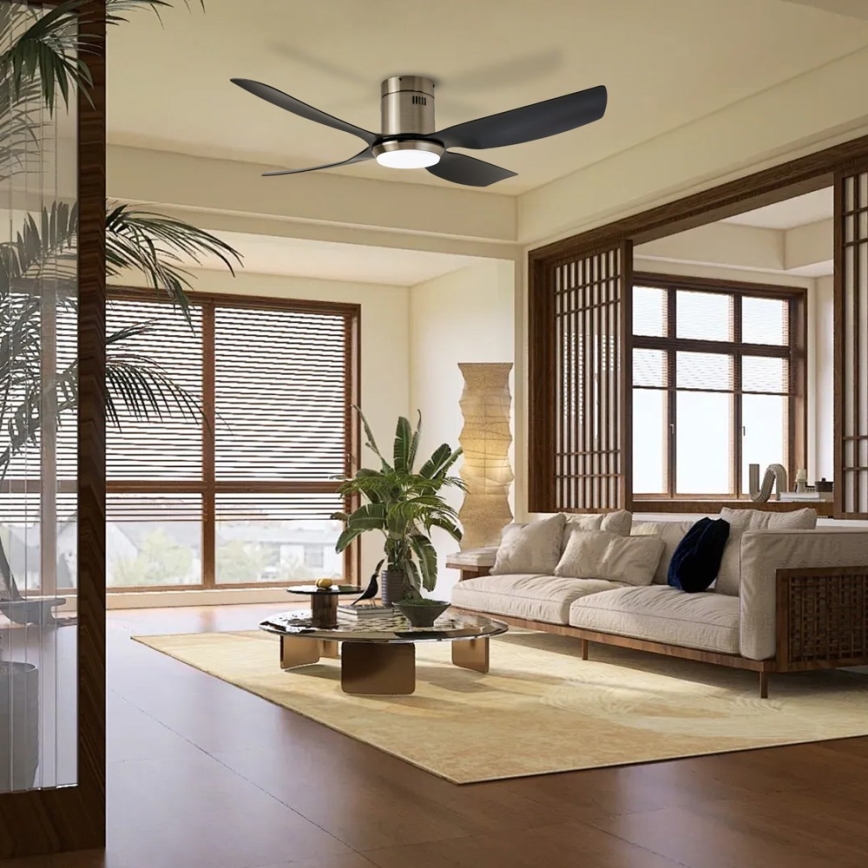 Immax NEO 07282L - LED+CCT ar regulējamu spilgtumu griestu ventilators PURE LED/24W/230V 3000/4000/6000K Wi-Fi Tuya + tālvadības pults
