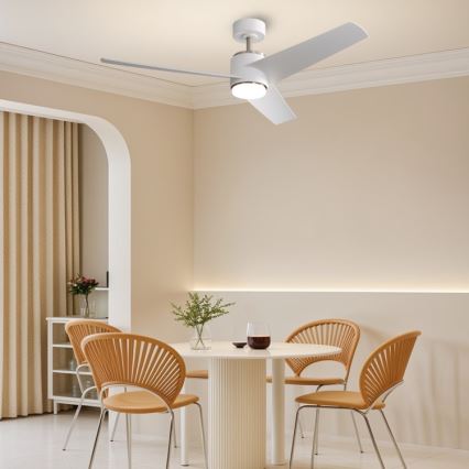 Immax NEO 07282L - LED+CCT dimmējamais griestu ventilators BEAUTY LED/18W/230V 3000/4000/6000K Wi‑Fi Tuya + tālvadība