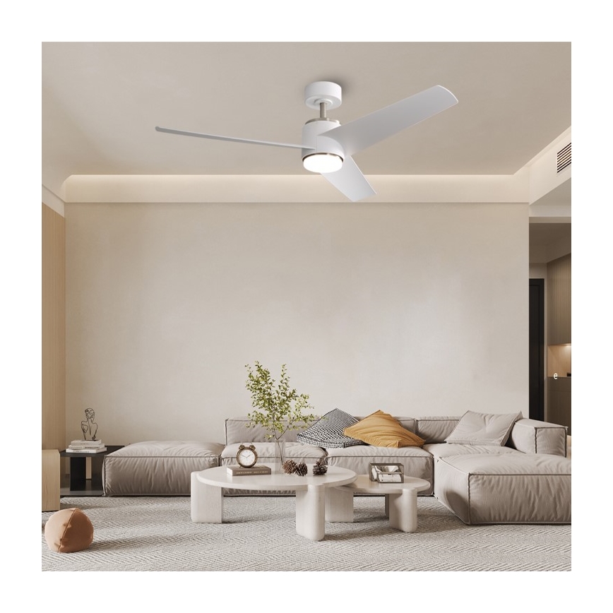 Immax NEO 07282L - LED+CCT Aptumšojams griestu ventilators BEAUTY LED/18W/230V 3000/4000/6000K Wi‑Fi Tuya diam. 132 cm + tālvadības pults