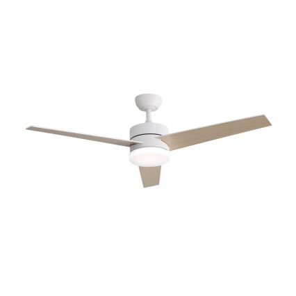 Immax NEO 07284L - LED+CCT griestu ventilators VARIABLE ar regulējamu LED apgaismojumu LED/24W/230V 3000/4000/6000K Wi‑Fi Tuya Ø 132 cm + tālvadības pults