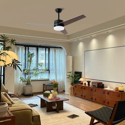 Immax NEO 07285L - LED+CCT Dimējams griestu ventilators VARIABLE LED/24W/230V 3000/4000/6000K Wi-Fi Tuya Ø 132 cm + tālvadības pults