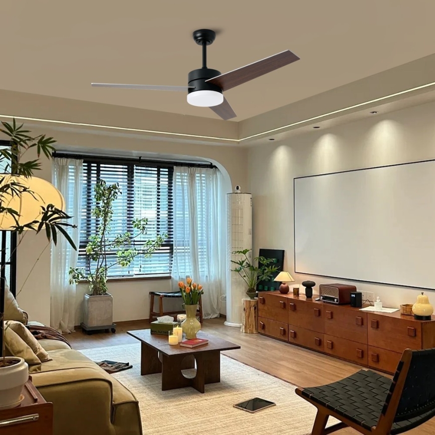 Immax NEO 07285L - LED+CCT Dimējams griestu ventilators VARIABLE LED/24W/230V 3000/4000/6000K Wi-Fi Tuya Ø 132 cm + tālvadības pults