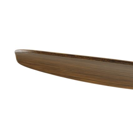 Immax NEO 07286L - LED griestu ventilators WAVE LED/18W/230V Wi-Fi Tuya brūns Ø 132 cm + tālvadības pults