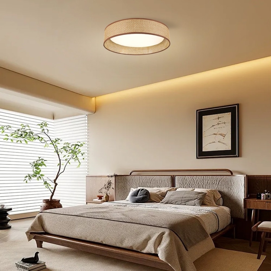 Immax NEO 07288L - LONA LED+CCT dimējama griestu lampa LED/36W/230V 3000–6000K Wi‑Fi Tuya Ø 45,5 cm + tālvadība
