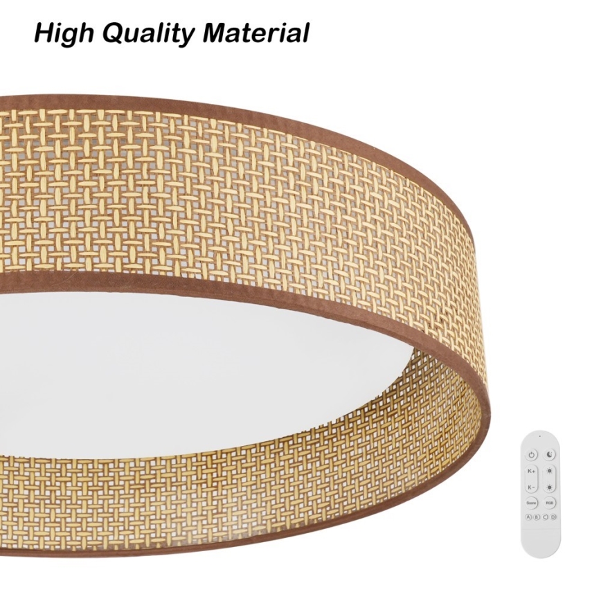 Immax NEO 07288L - LONA LED+CCT dimējama griestu lampa LED/36W/230V 3000–6000K Wi‑Fi Tuya Ø 45,5 cm + tālvadība