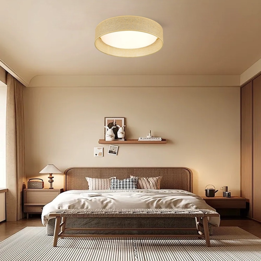 Immax NEO 07289L - LED+CCT regulējams griestu gaismeklis LONA LED/36W/230V 3000-6000K Wi-Fi Tuya Ø 45,5 cm + tālvadības pults