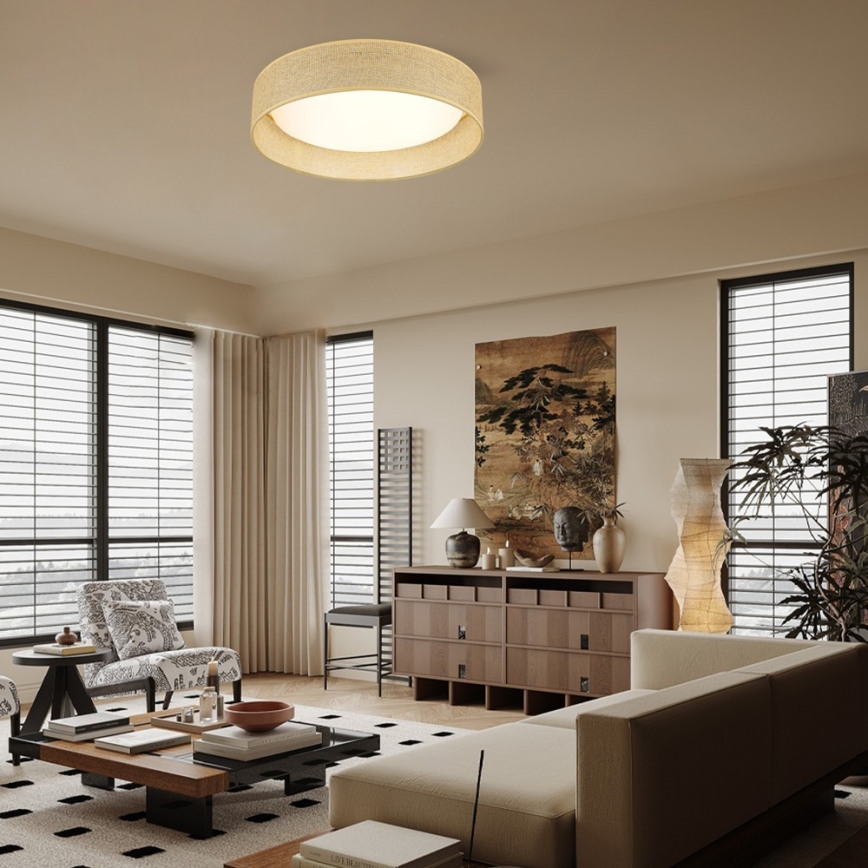 Immax NEO 07289L - LED+CCT regulējams griestu gaismeklis LONA LED/36W/230V 3000-6000K Wi-Fi Tuya Ø 45,5 cm + tālvadības pults