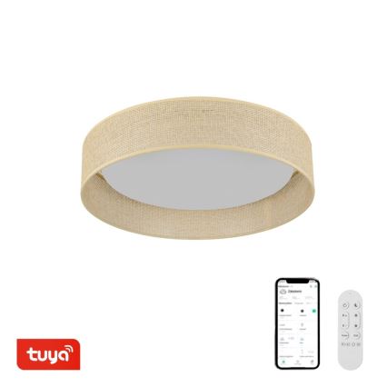 Immax NEO 07289L - LED+CCT regulējams griestu gaismeklis LONA LED/36W/230V 3000-6000K Wi-Fi Tuya Ø 45,5 cm + tālvadības pults