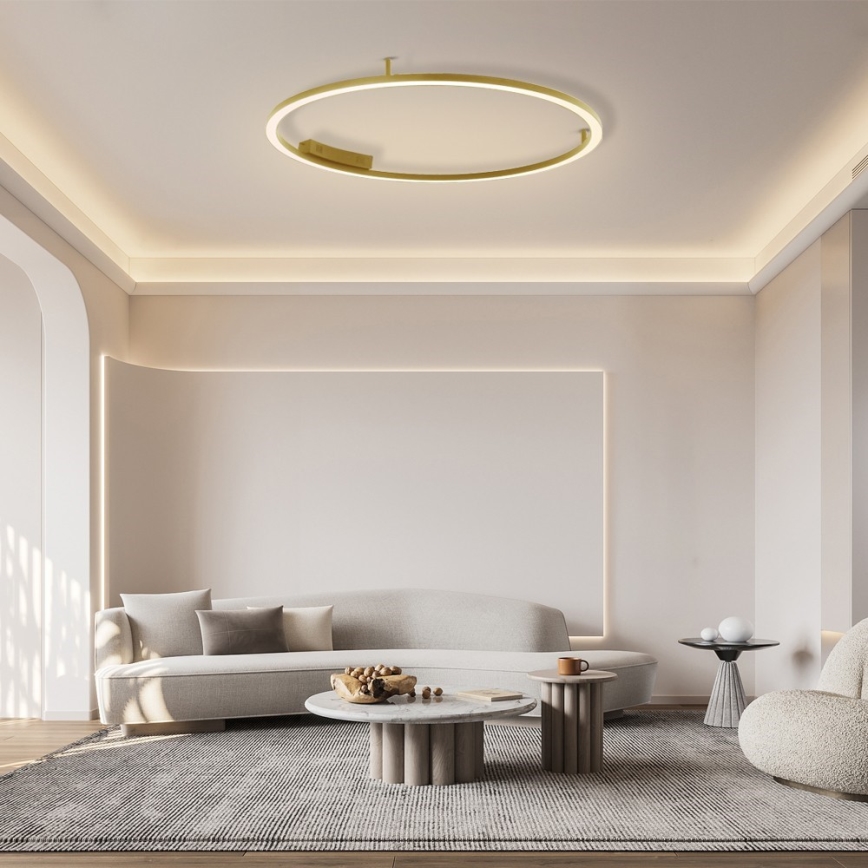 Immax NEO 07290-120G - LED+CCT Dimējams griestu gaismeklis FINO LED/55W/230V 2700-6500K Tuya Ø 120 cm + tālvadības pults