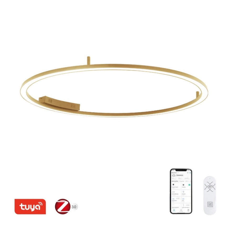 Immax NEO 07290-120G - LED+CCT Dimējams griestu gaismeklis FINO LED/55W/230V 2700-6500K Tuya Ø 120 cm + tālvadības pults
