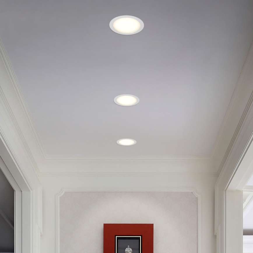 Immax NEO 07294L - LED ar regulējamu spilgtumu iebūvējamais griestu gaismeklis DOWN LED/36W/230V Wi-Fi Ø 23 cm balts