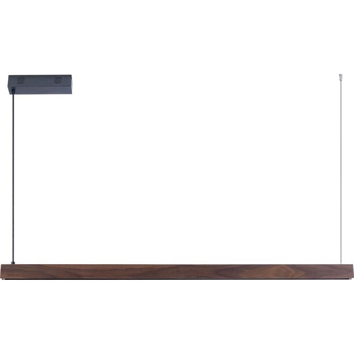 Immax NEO 07300L - dimējama LED pakaramā griestu lampa MADEIRA LED/26W/230V Wi-Fi Tuya 122 cm valrieksta apdare + tālvadība