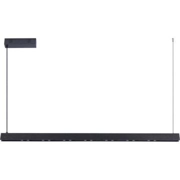 Immax NEO 07306L - regulējama LED karājamā lampa uz kabeļa MADEIRA, LED/26W/230V, Wi-Fi Tuya, 122 cm, melna + tālvadības pults