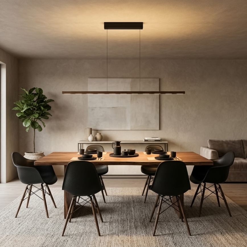 Immax NEO 07309L - LED lustra ar regulējamu spilgtumu uz troses ar sensoru MADEIRA LED/37W/230V 157 cm valrieksts