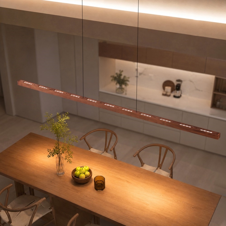 Immax NEO 07309L - LED lustra ar regulējamu spilgtumu uz troses ar sensoru MADEIRA LED/37W/230V 157 cm valrieksts