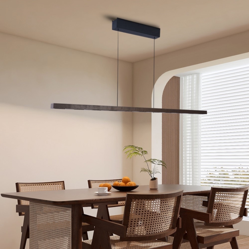 Immax NEO 07309L - LED lustra ar regulējamu spilgtumu uz troses ar sensoru MADEIRA LED/37W/230V 157 cm valrieksts