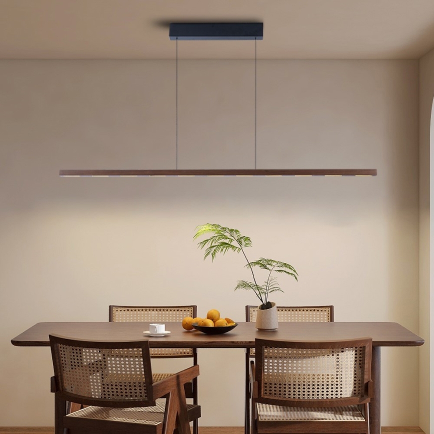 Immax NEO 07309L - LED lustra ar regulējamu spilgtumu uz troses ar sensoru MADEIRA LED/37W/230V 157 cm valrieksts