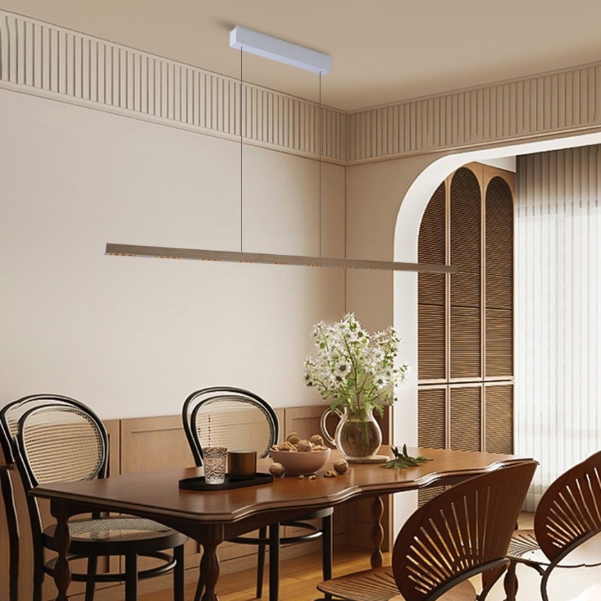 Immax NEO 07310L - MADEIRA LED dimējama lustra uz troses ar sensoru LED/37W/230V 157 cm, no oses