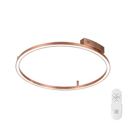 Immax NEO 07326-80C - FINO LED regulējams griestu gaismeklis LED/55W/230V 80 cm Tuya rozā zelts + tālvadības pults