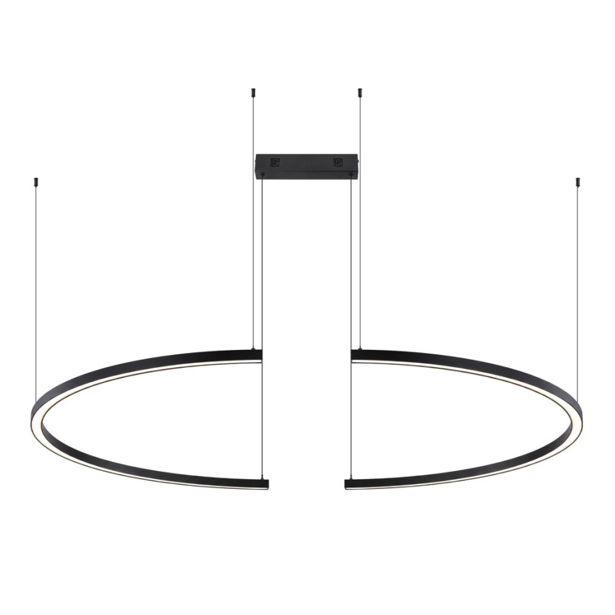 Immax NEO 07329L - dimmējams LED pakaramais uz troses FINO LED/72W/230V 120 cm Tuya, melns + tālvadības pults