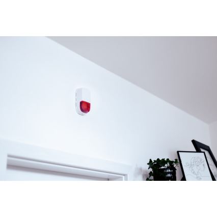 Immax NEO 07504L - Viedā sirēna SMART 5V/95dB ZigBee 3.0 IP65 Tuya