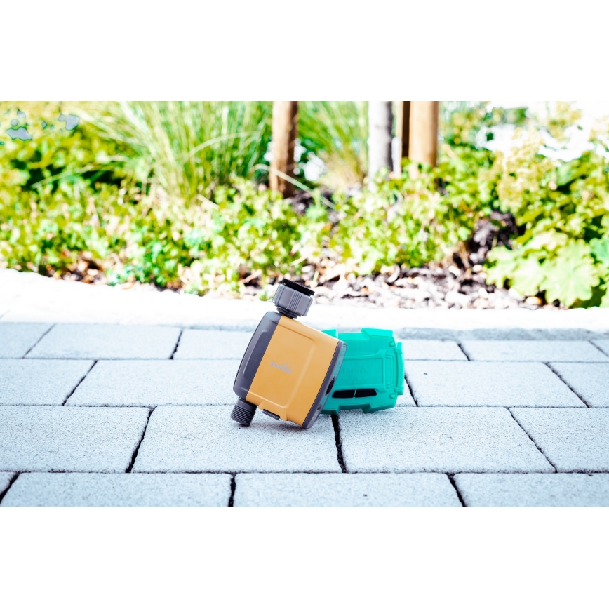 Immax NEO 07508L - Apūdeņošanas sistēma NEO LITE Wi-Fi 4xAA IP54