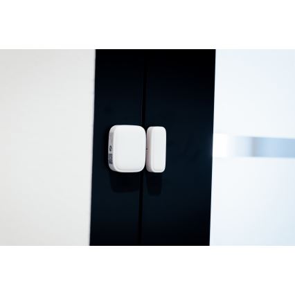 Immax NEO 07511L - KOMPLEKTS 2x Magnētiskais loga un durvju sensors SMART 1xCR2032  Zigbee Tuya