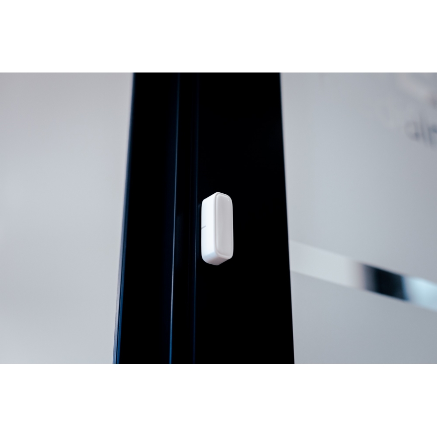Immax NEO 07511L - KOMPLEKTS 2x Magnētiskais loga un durvju sensors SMART 1xCR2032  Zigbee Tuya
