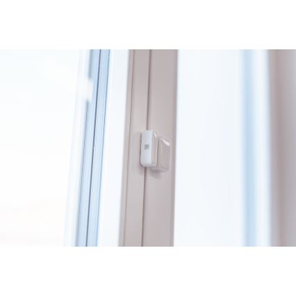 Immax NEO 07511L - KOMPLEKTS 2x Magnētiskais loga un durvju sensors SMART 1xCR2032  Zigbee Tuya