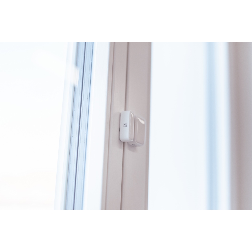 Immax NEO 07511L - KOMPLEKTS 2x Magnētiskais loga un durvju sensors SMART 1xCR2032  Zigbee Tuya