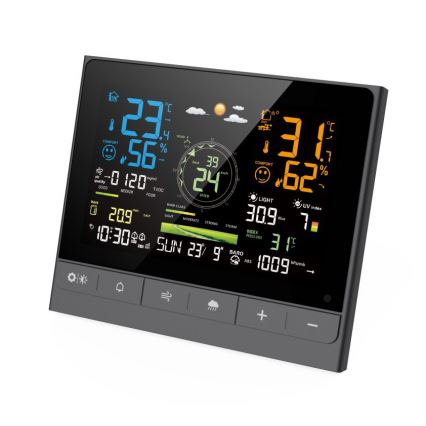 Immax NEO 07528L - Profesionālā meteostacija 7 vienā NEO LITE SMART 5V/2xAAA + 3xAA
