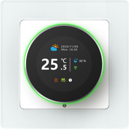 Immax NEO 07534L - viedais grīdas apsildes termostats 230V/3A Wi‑Fi Tuya